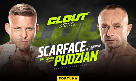 Clout MMA 1 Paweł Bomba Scarface nie zawalczy