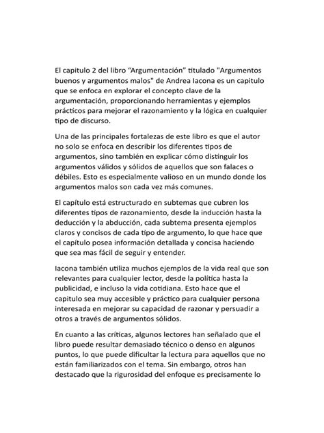 el capitulo  del libro