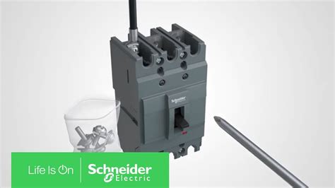 EasyPact Molded Case Circuit Breakers EZC 100A Cabling Schneider