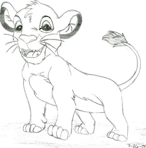 Simba Drawing by lrgirl012 on DeviantArt