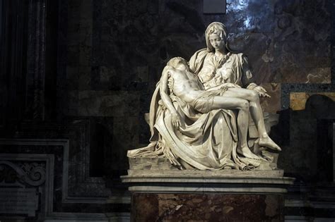 Premium Photo | The Pieta by Michelangelo. Renaissance sculpture by ...