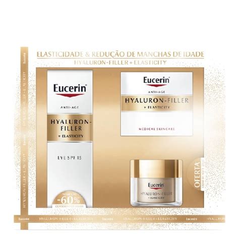 Eucerin Coffret Natal Hyaluron Filler Elasticity Pele Madura Comprar