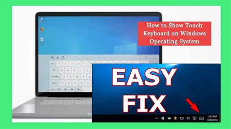 How To Show Touch Keyboard In Windows 10 YouTube