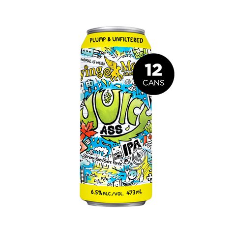 FLYING MONKEYS JUICY ASS IPA 12 X Can 473 Ml The Beer Store