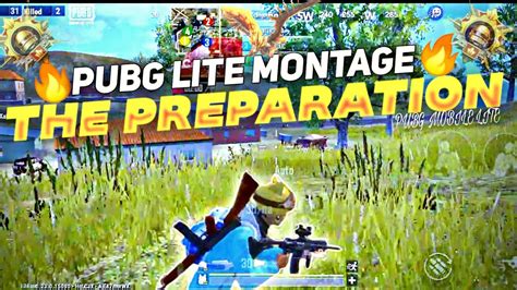 THE PREPARATION ON PUBG LITE PUBG Lite Montage Video BGMI Lite PUBG