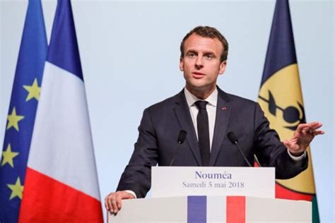 Emmanuel Macron vient bâtir laprès DNC NC