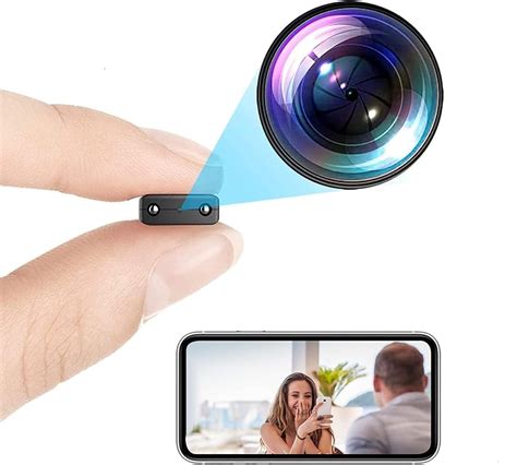 Mini WiFi Gizli Kamera 1080P HD Taşınabilir Kablosuz Güvenlik Gece