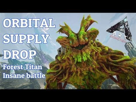 Extinction ORBITAL SUPPLY DROP Defence How to use the Forest Titan ...