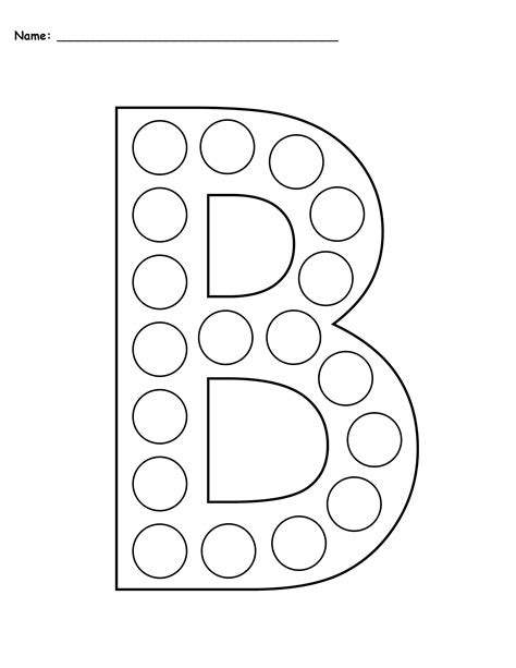 Free Printable Dot A Dot Letter Printables Printable Calendars At A Glance