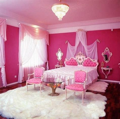 Pink Princess Bedroom Pink Bedrooms Pink Bedroom For Girls Pink