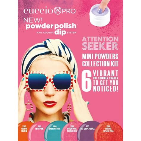 Powder Polish Dip System Starter Kit Cuccio