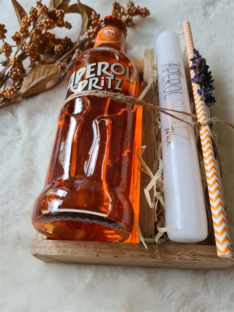 Lillet Gift Set Aperol Spritzcandle Set Lillet Gift For Your Favorite