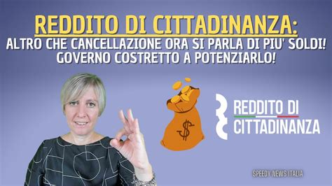 Altro Che Cancellazione Piu Soldi Per Il Reddito Di Cittadinanza