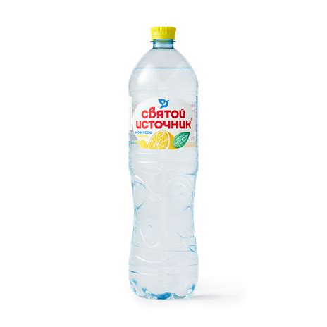 Вода «Святой источник» со вкусом лимона негазированная, 1,5 л — купить ...