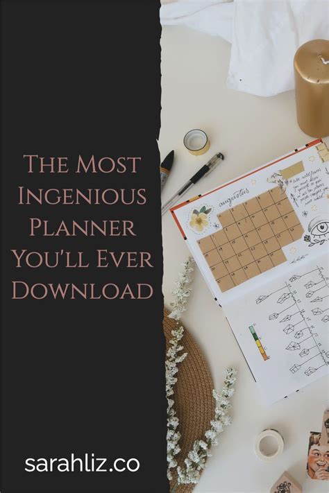 The Most Ingenious Planner Youll Ever Download Planner Ingenious