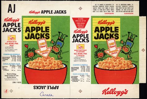 Canada Kelloggs Apple Jacks Single Serve Cereal Box Flickr