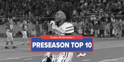 REVEALED: The Top 10 Class 3A Division I Teams in Texas High School ...