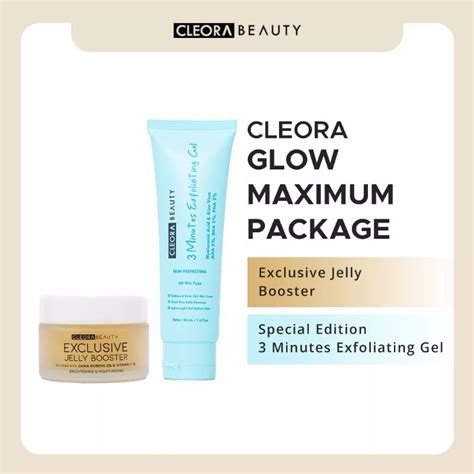 Jual Cleora Beauty Glow Maximum Package Jelly Booster Vit C Gr