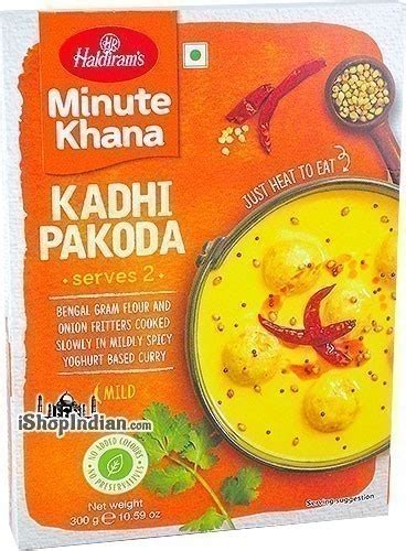 Haldiram S Kadhi Pakoda Minute Khana Ready To Eat Haldiram S