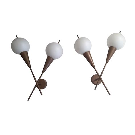 Italian Sputnik Wall Sconces, 1950s | #121766