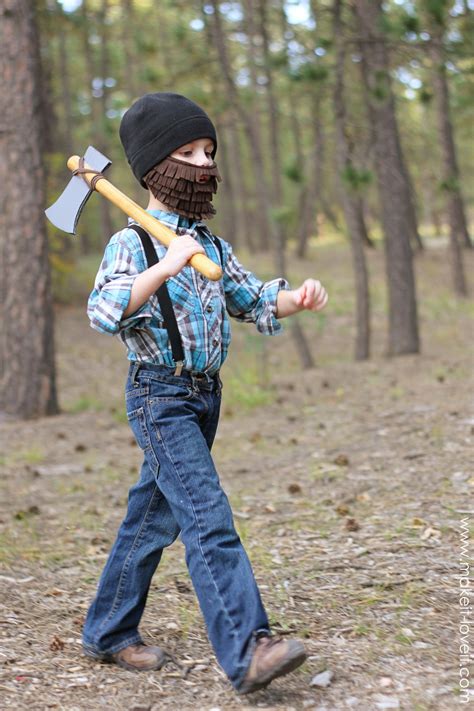 Halloween Costume Ideas: Lumberjack with Beard and Axe | Make It and ...