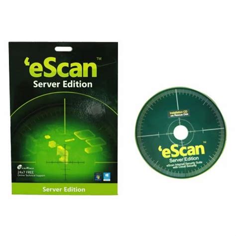 Escan Antivirus Server Edition For Antivirus Software Rs Pack