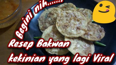 Resep Bakwan Pontianak Bakwan Viral Ide Usaha Youtube