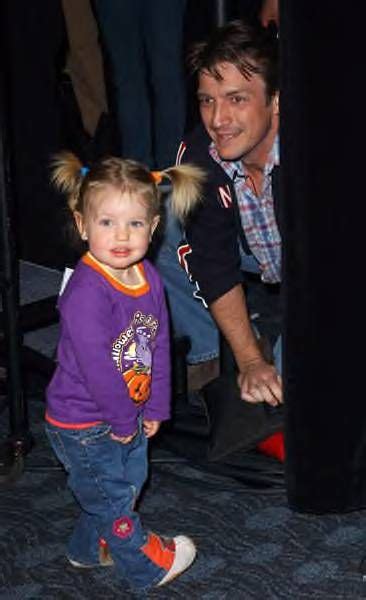 Nathan Fillion And His Goddaughter Skylar Nathan Fillion Conman