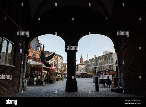 A View From The Arcs Of The Stevenskerk In The City Center Of The