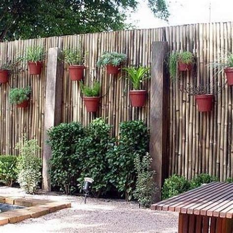 Garden Bamboo Fence Ideas - Amazing Ideas For Bamboo Fences To Decorate Your Yard And Garden My ...