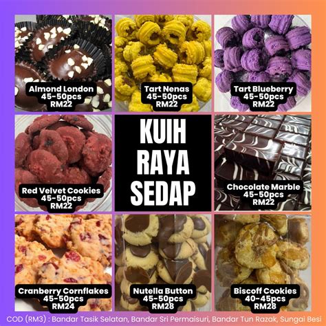 Kuih Raya Sedap Food And Drinks Homemade Bakes On Carousell