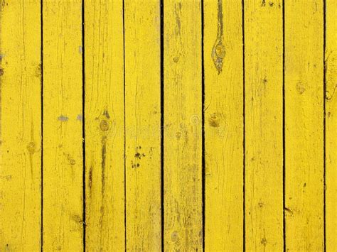 Yellow Colored Old Wood Plank Texture Background Stock Image Image Of