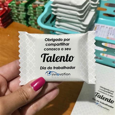 Mini Talento Personalizado Dia Do Trabalhador Elo