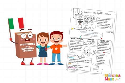 La Costituzione Schede Didattiche Maestra Mary Schede Didattiche