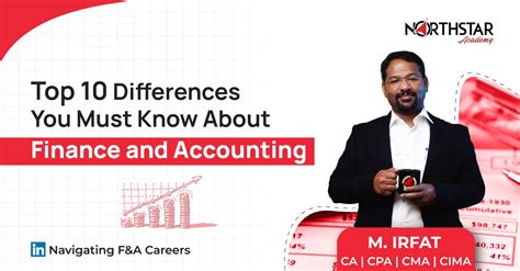 differences     finance  accounting