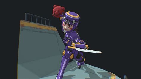 Battle Angel Alita - Motorball Alita (Low-poly) - 3D model by ...