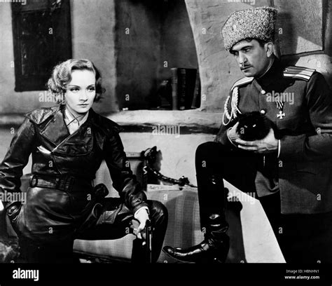 Dishonored From Left Marlene Dietrich Victor Mclaglen 1931 Stock