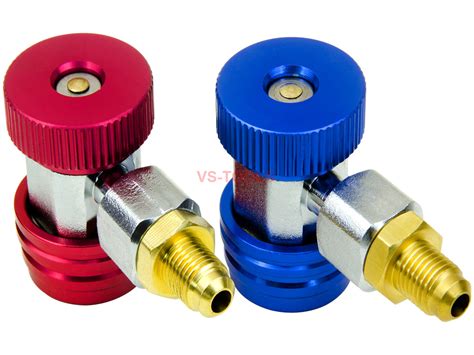 Quick Connect Coupler Adapters Air Conditioning R134a R12a