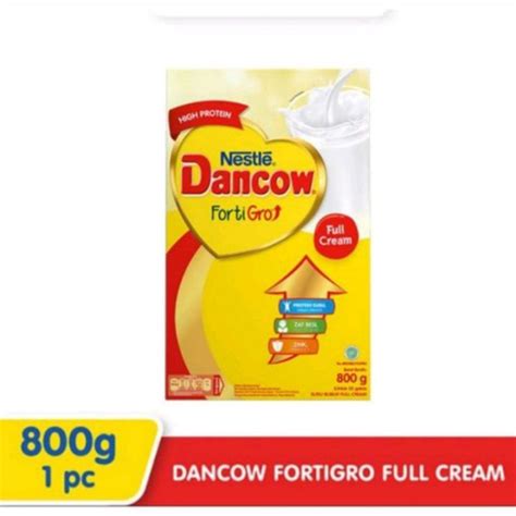 Dancow Fortigrow Full Cream 800 Gram Lazada Indonesia