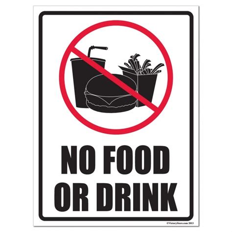 Eating Or Drinking Sign Clip Art Library