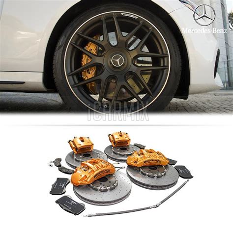 Genuine Mercedes Benz Amg E S Carbon Ceramic Brake Kit Front Pot