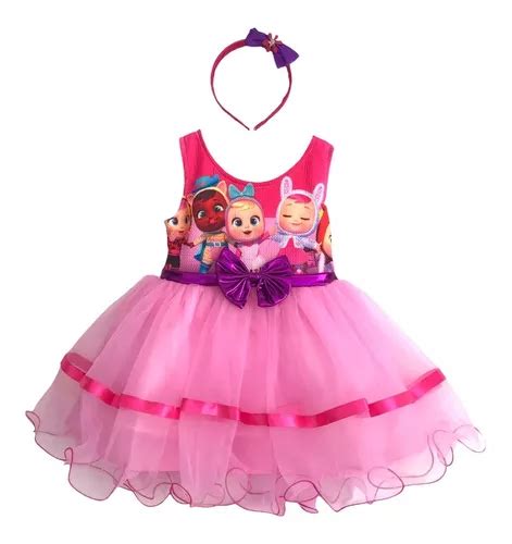 Vestido Disfraz Bonito Para Fiesta Cumplea Os Bebe Ni A Bebes Llorones