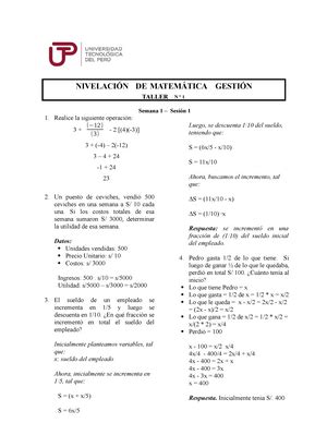 S S Ejercicios De Ecuaciones De Primer Grado Nivelacin De Matem