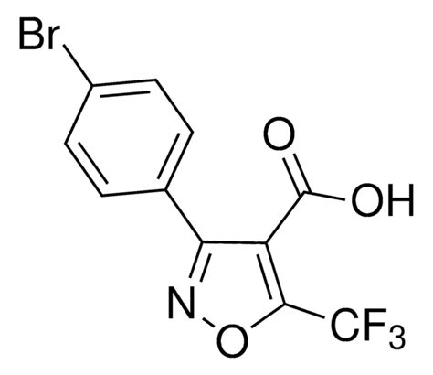 Bromophenyl Trifluoromethyl Isoxazole Carboxylic Acid