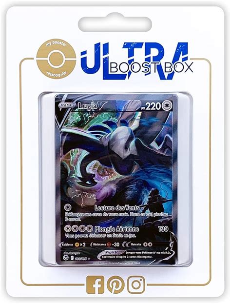 Lugia V Alternative Full Art Myboost X Ep E Et Bouclier