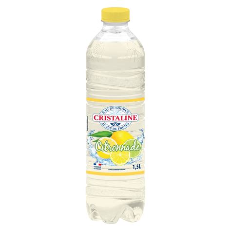 CRISTALINE Eau aromatisée Citronnade 3254381058717