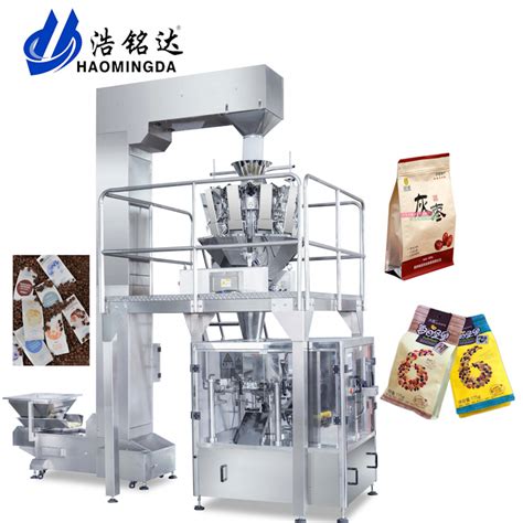 Potato Chips Granule Muti Function Automatic Weighing Filling Rotary