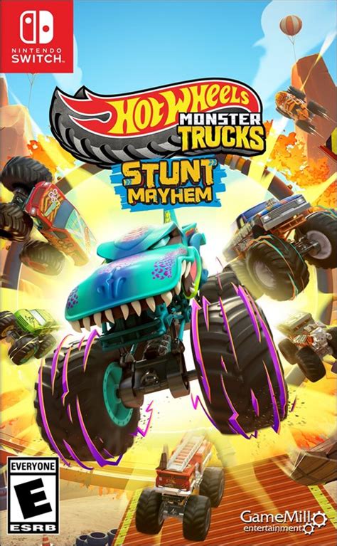 Rent Hot Wheels Monster Trucks Stunt Mayhem On Nintendo Switch GameFly