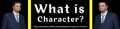 What is Character?