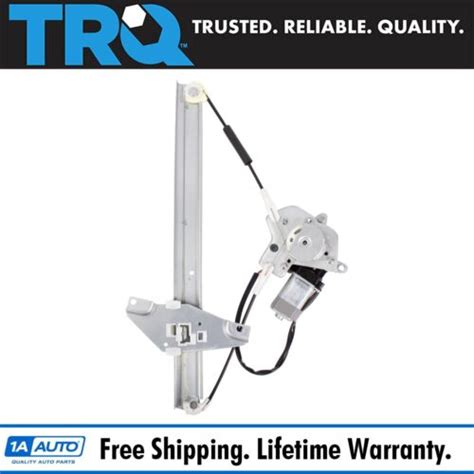 TRQ Front Power Window Regulator W Motor Passenger Side RH For Camry 4